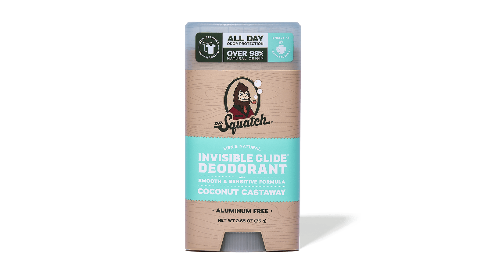 Coconut Castaway Invisible Glide Deodorant - Travel Glide