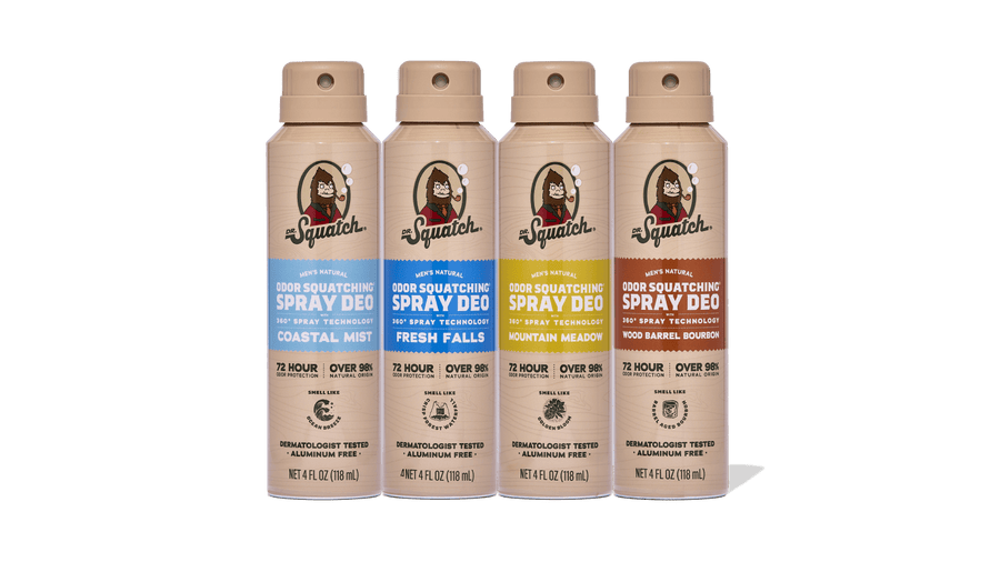 Spray Deodorant 4-Pack