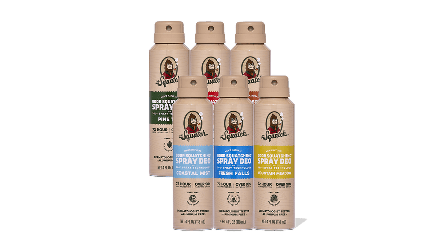 Spray Deodorant 6-Pack