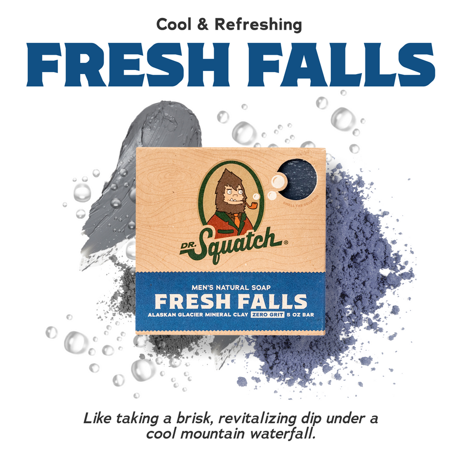 4-Pack Fresh Falls Natural Bar Soap