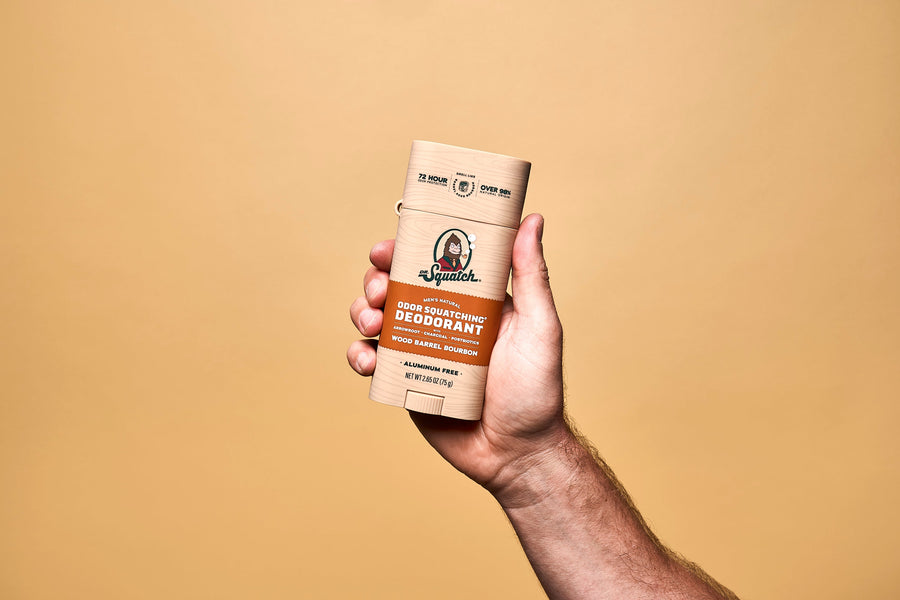 Wood Barrel Bourbon Deo Flask