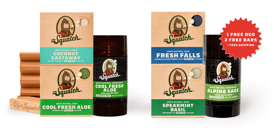 Deodorant & Soap Starter Set