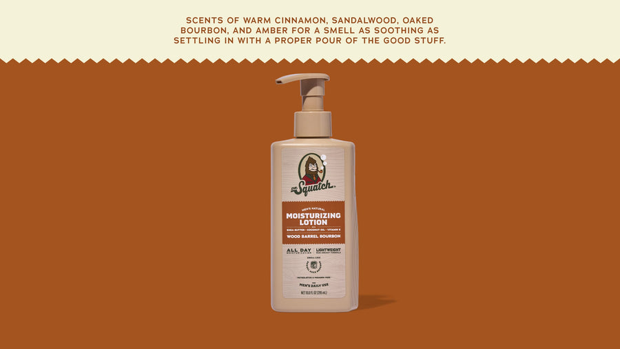 Wood Barrel Bourbon Lotion