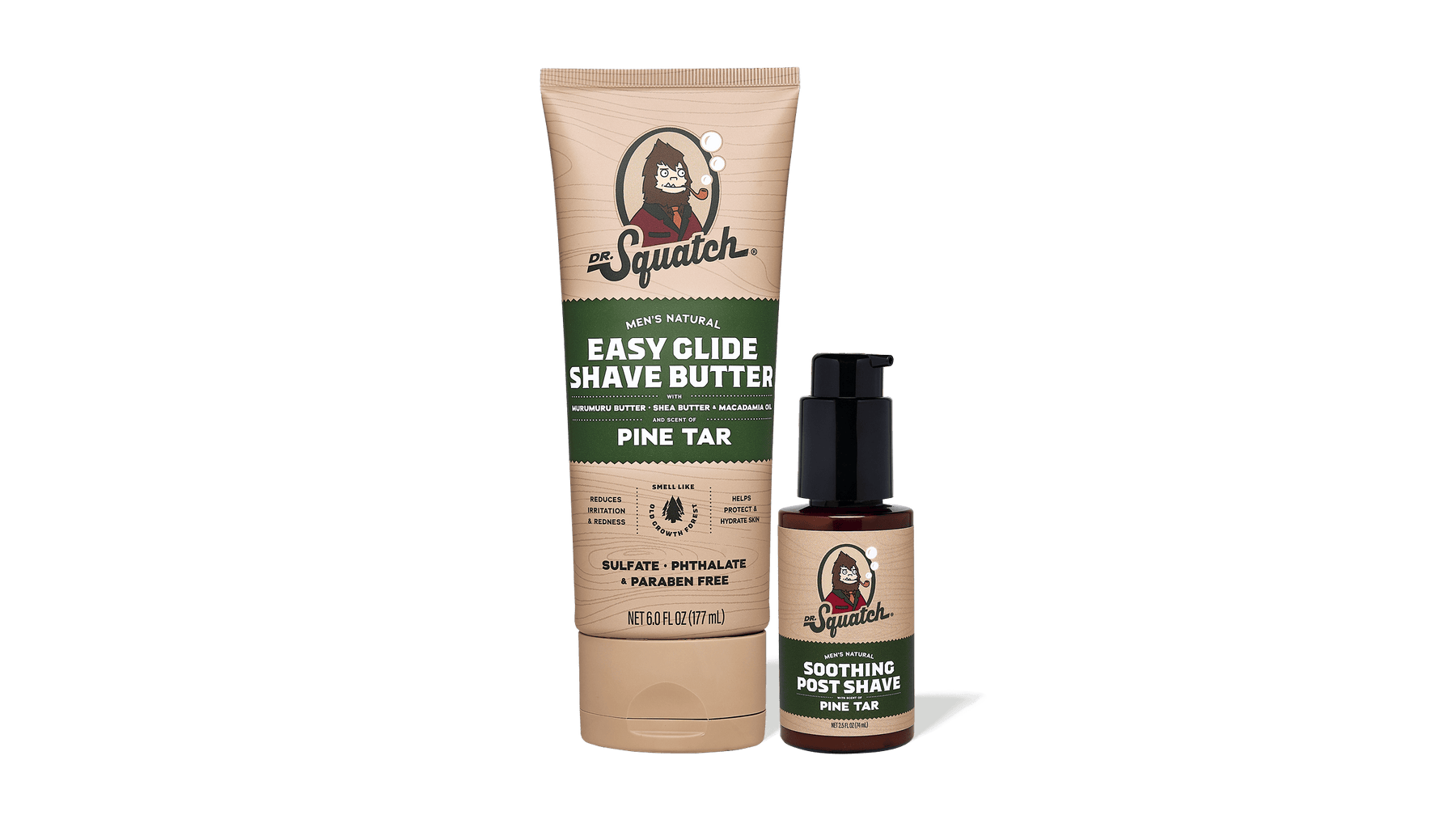 Pine Tar Smooth Shave Bundle