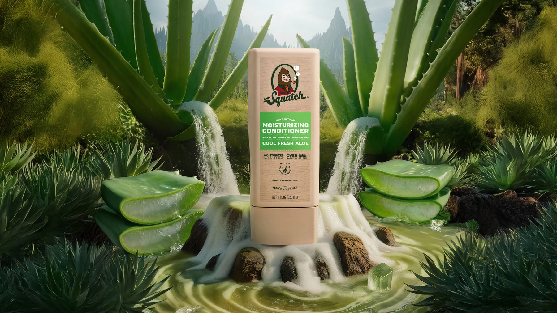 Cool Fresh Aloe Conditioner - Thick Daily Routine