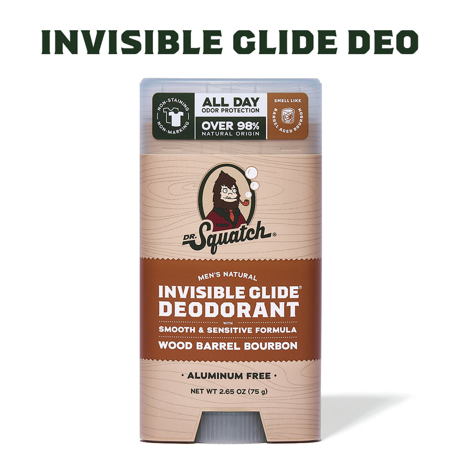 Wood Barrel Bourbon Invisible Glide Deo