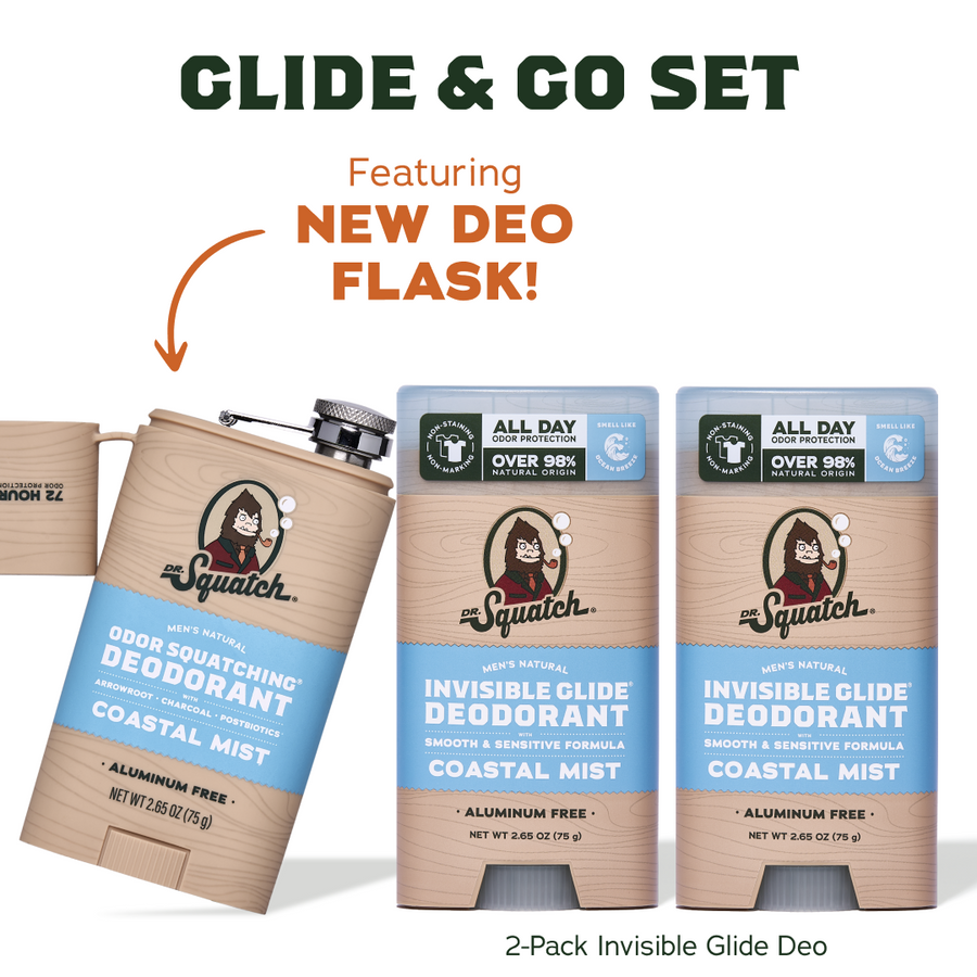 Coastal Mist IG Glide 2-Pack + Deo Flask
