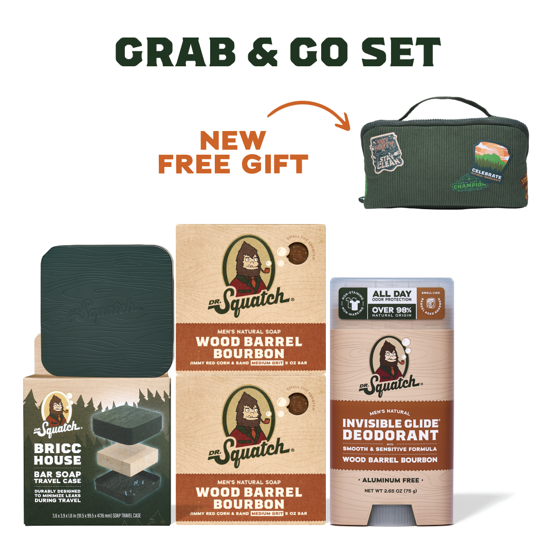 Grab & Go Set - Wood Barrel Bourbon