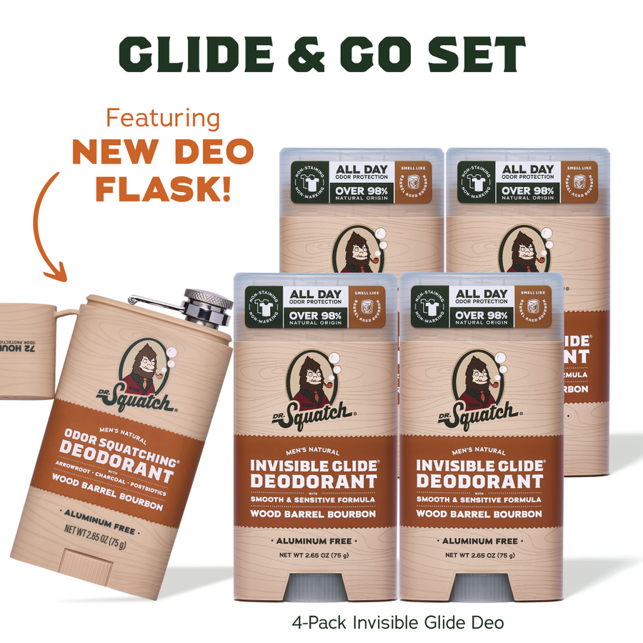 WBB IG Glide 4-Pack + Deo Flask