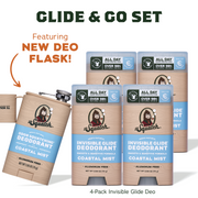Coastal Mist IG Glide 4-Pack + Deo Flask
