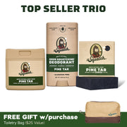 Soap, Deo, Body Wash + GWP Bag - Pine Tar