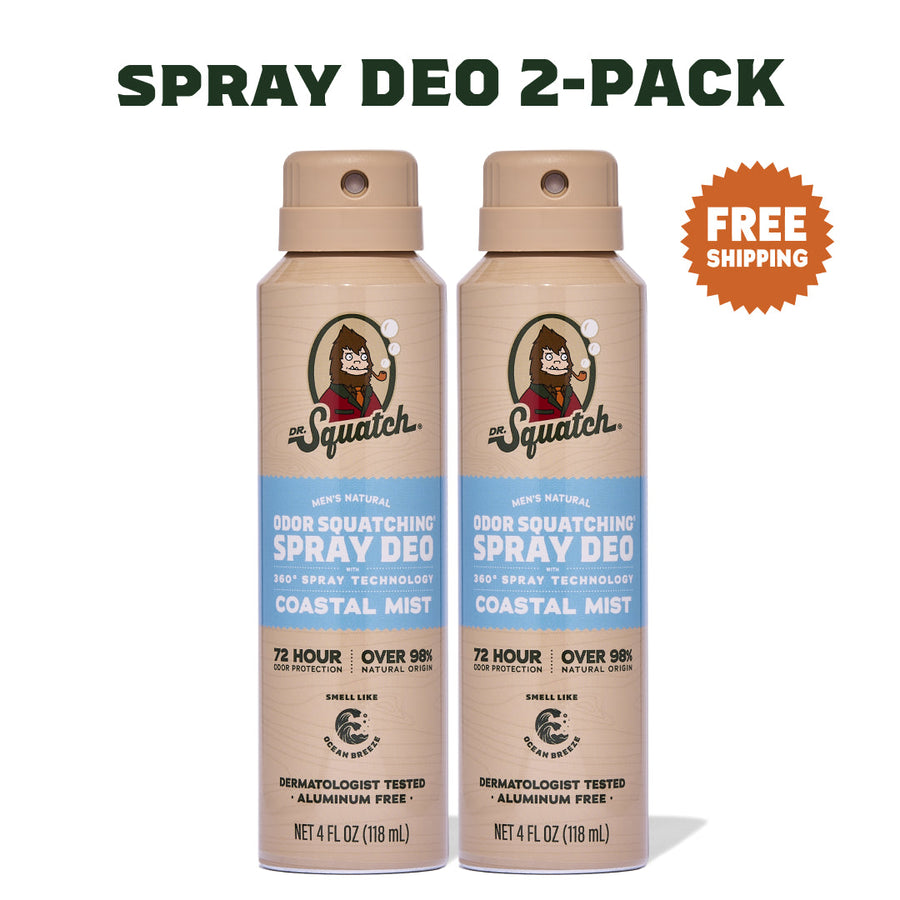 Coastal Mist 2-Pack Spray Deo