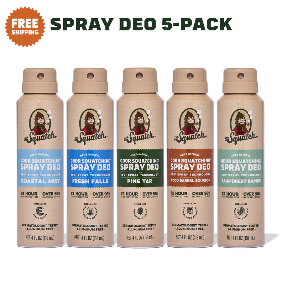 Spray Deo 5-Pack