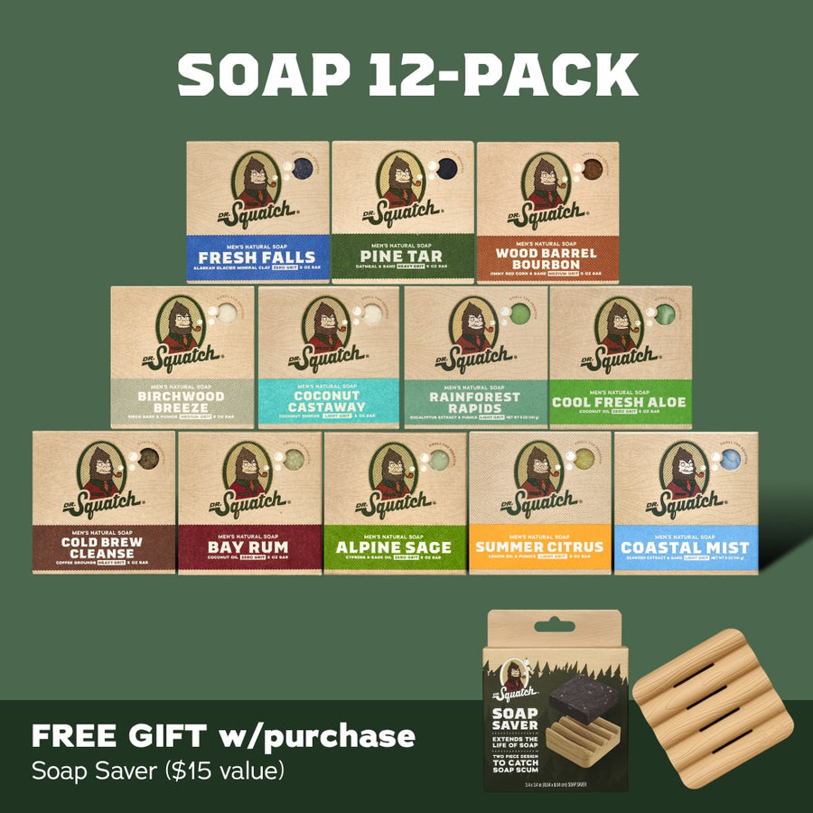 Soap 12-Pack + Soap Saver