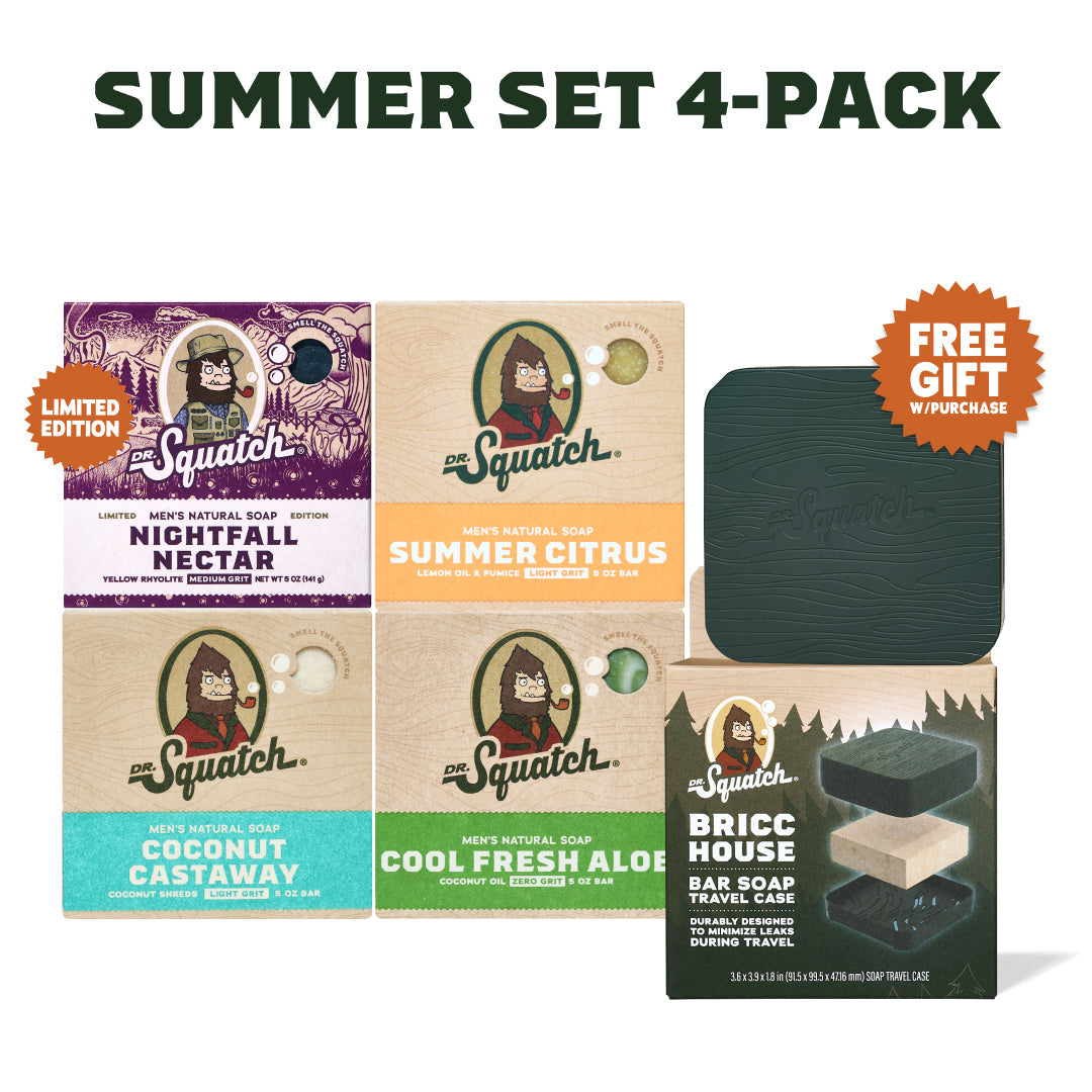 Summer Set 4-Pack + GWP Travel Case V1