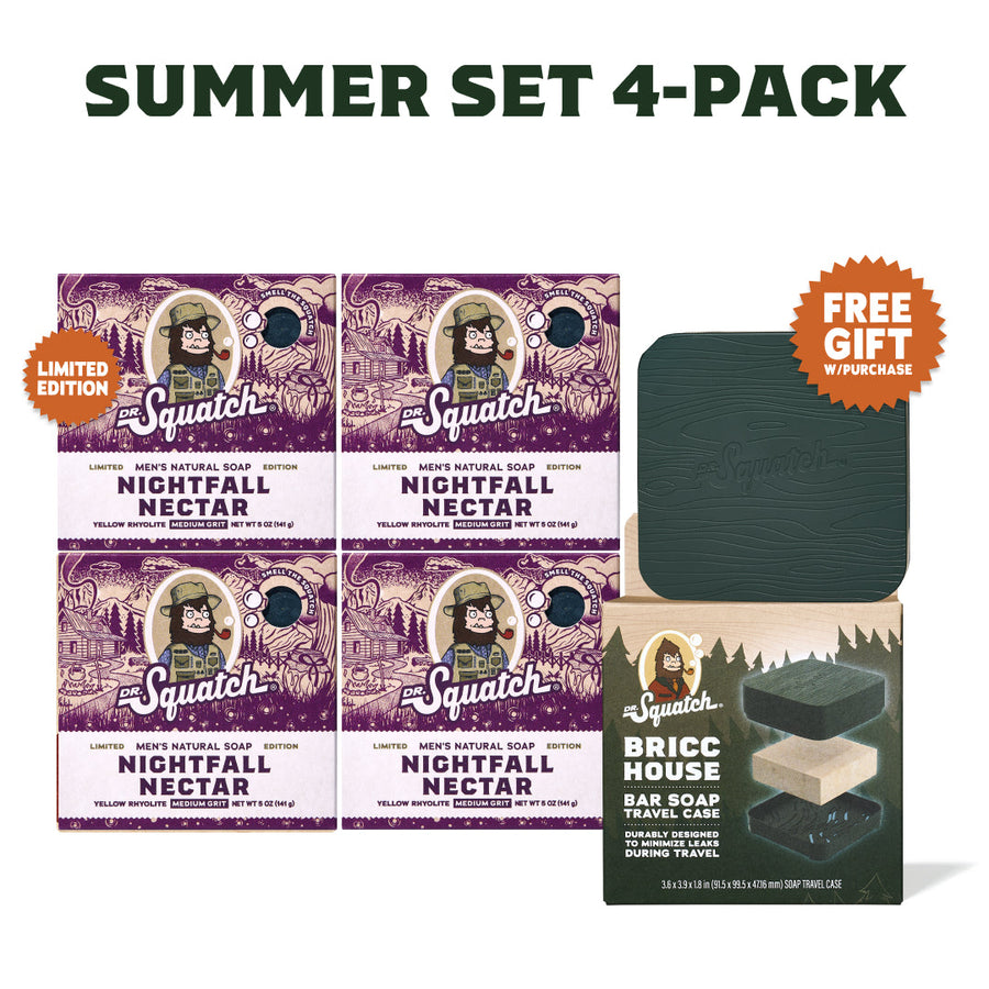 Summer Set 4-Pack + GWP Travel Case V4