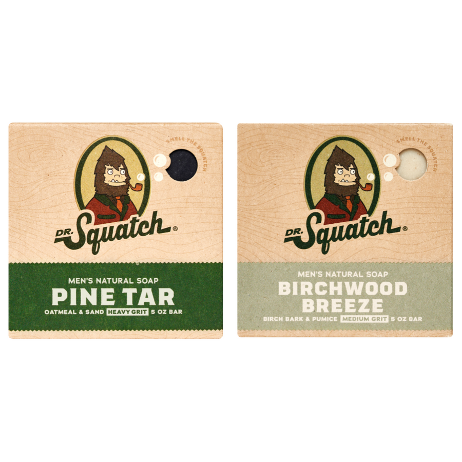 Woodsy 2-Pack Natural Bar Soap