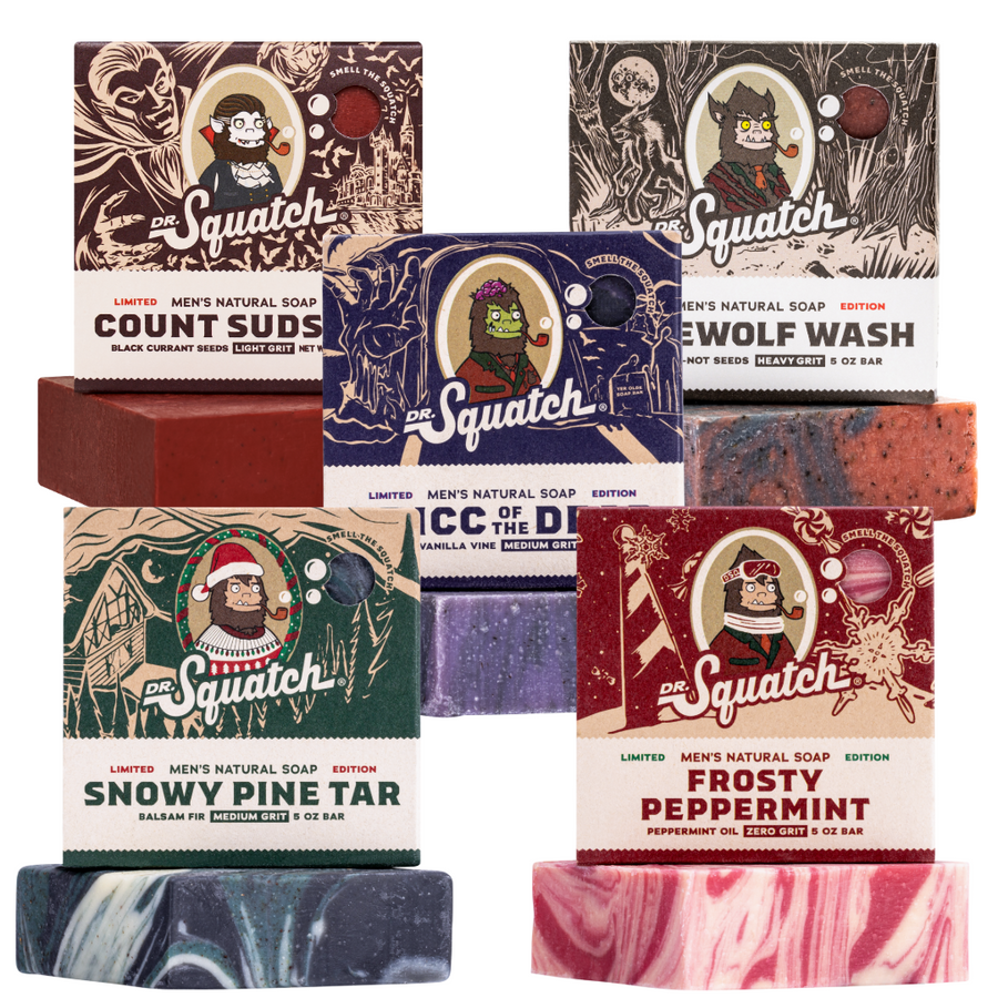 Holiday Hangover 5-Pack Natural Bar Soap