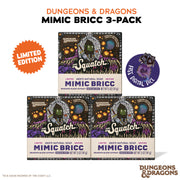 Dungeons & Dragons Mimic Bricc 3-Pack - Dr. Squatch Exclusive Limited Edition Bar Soap