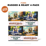 Ford Rugged & Ready 4-Pack - Dr. Squatch Exclusive Limited Edition Bar Soap