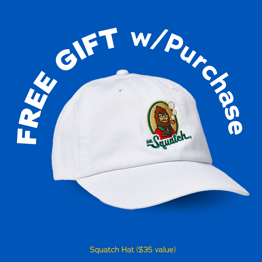 Soap, Deo, Body Wash + GWP Dr. Squatch Hat