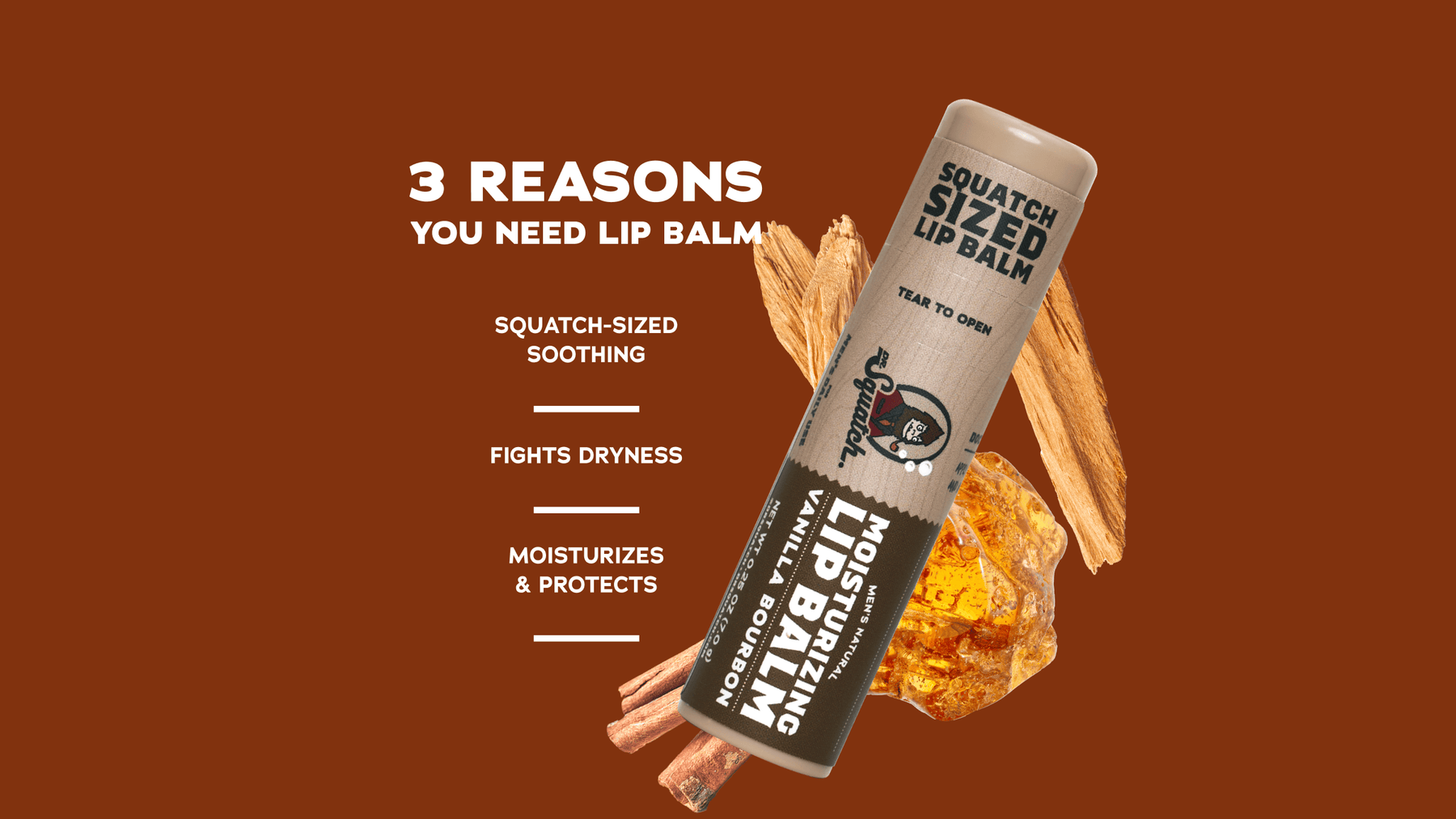 Vanilla Bourbon Lip Balm