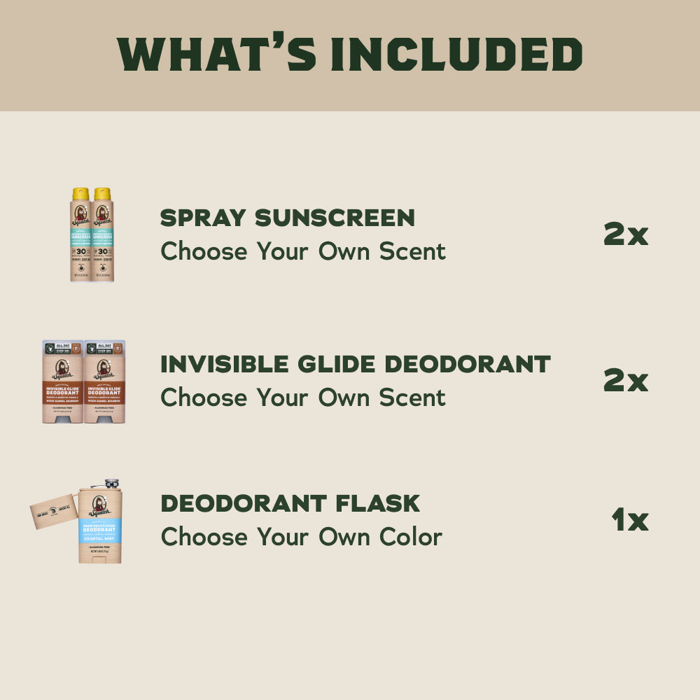 Festival Set + FREE Deo Flask