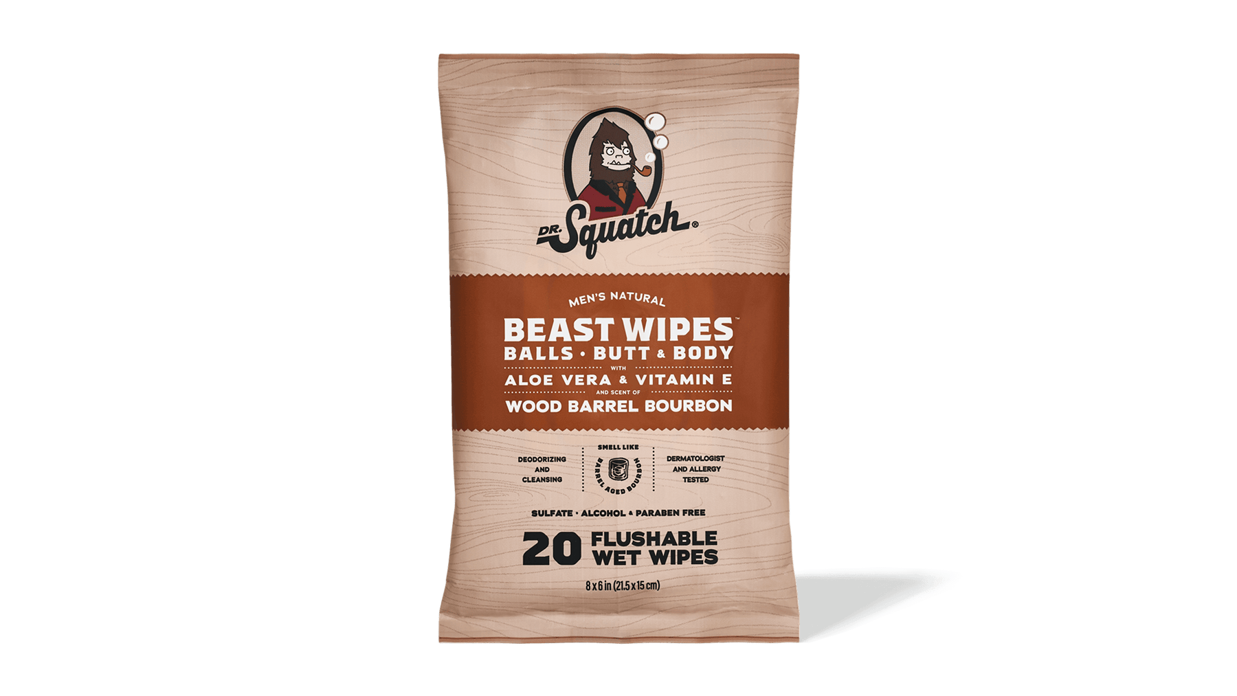 FREE Wood Barrel Bourbon Wipes