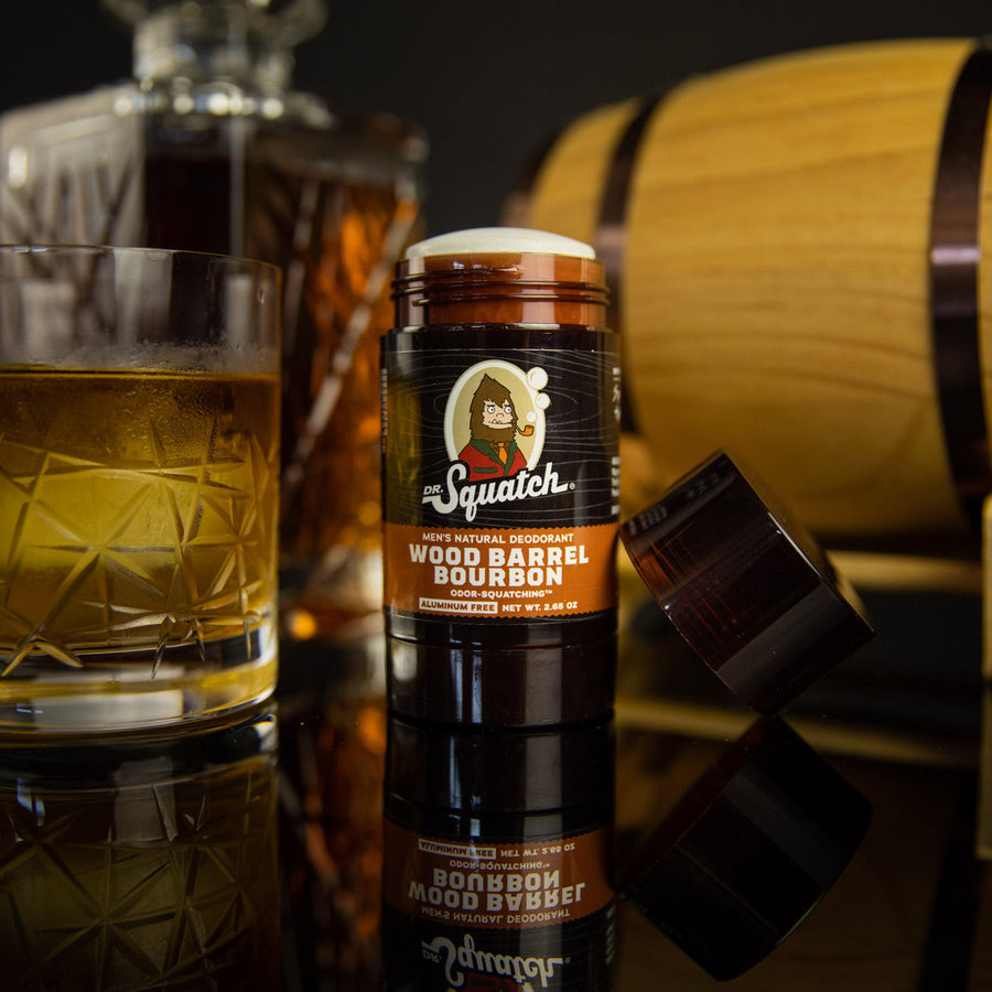 Essentials: Wood Barrel Bourbon Deodorant