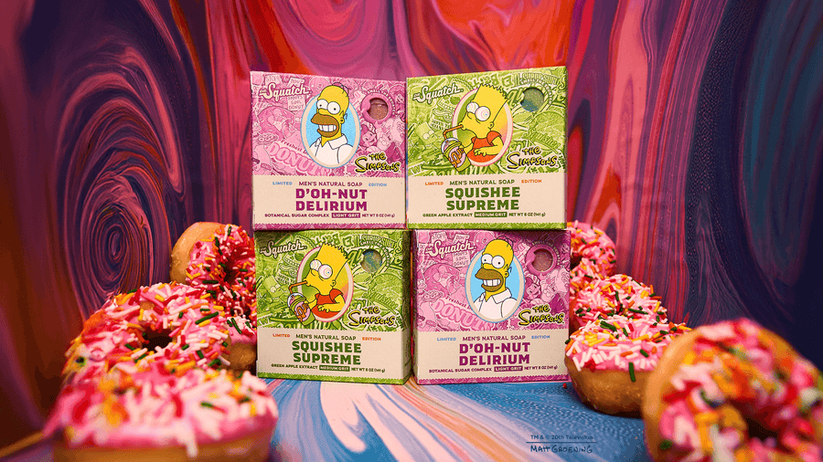 Simpsons Suds 4-Pack